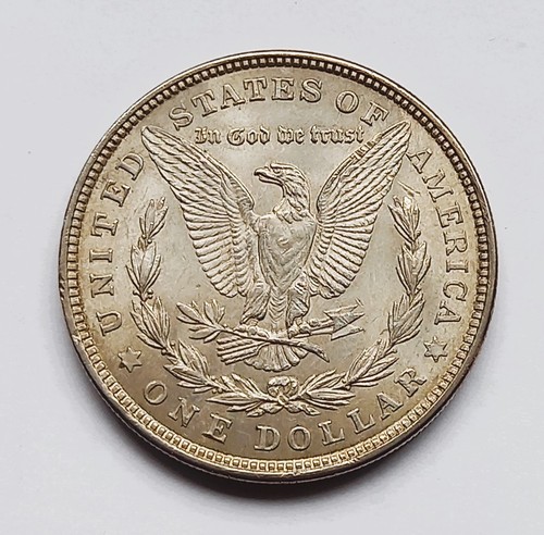 Morgan Silver Dollar 1921 Philadelphia Stempelglanz US Silber USA - Bild 2 von 2