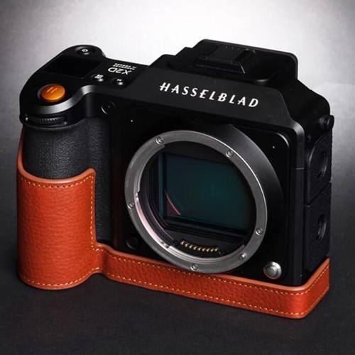 Handmade Real Leather Bag Cover Insert Camera Half Case For Hasselblad X2D 100C - Picture 17 of 30