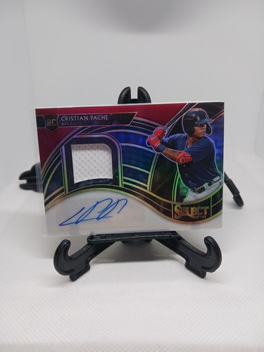 2021 Christian Pache Select Purple Prizm Rookie Patch Auto TRUE MINT RPA #98/99 - Bild 2 von 7