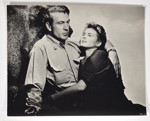 SELTENE Fotos "Für wen die Glocke maut" & "High Noon", mit Cooper, Bergman, Kelly - Bild 2 von 3
