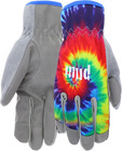 029TD/S Peace Tie Dye Garden Glove, Love &