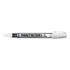 MARKAL 96960 Paint Marker, Permanent, White 23YT59