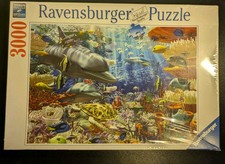 Ravensburger Puzzle 3000 Pieces 2004 “Oceanic Wonders” 48”x32”  NEW/SEALED!