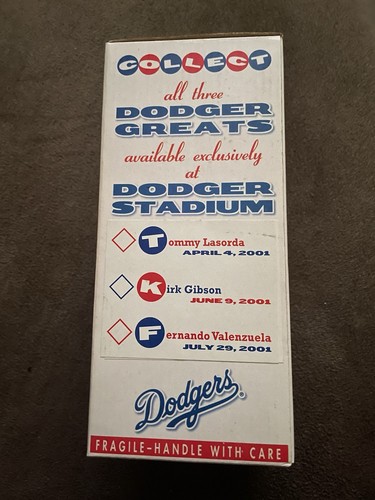 Tommy Lasorda Bobblehead 2001 Los Angeles Dodgers Stadium Exclusive NIB - Picture 4 of 6