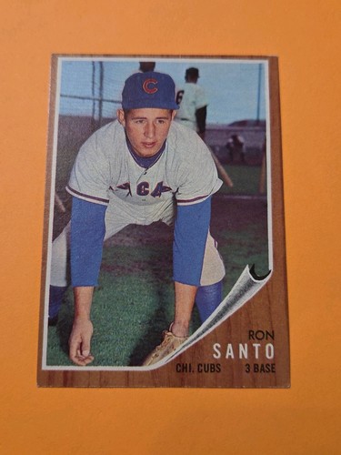 1962 Topps - Ron Santo HOF #170 - Chicago Cubs EX #2