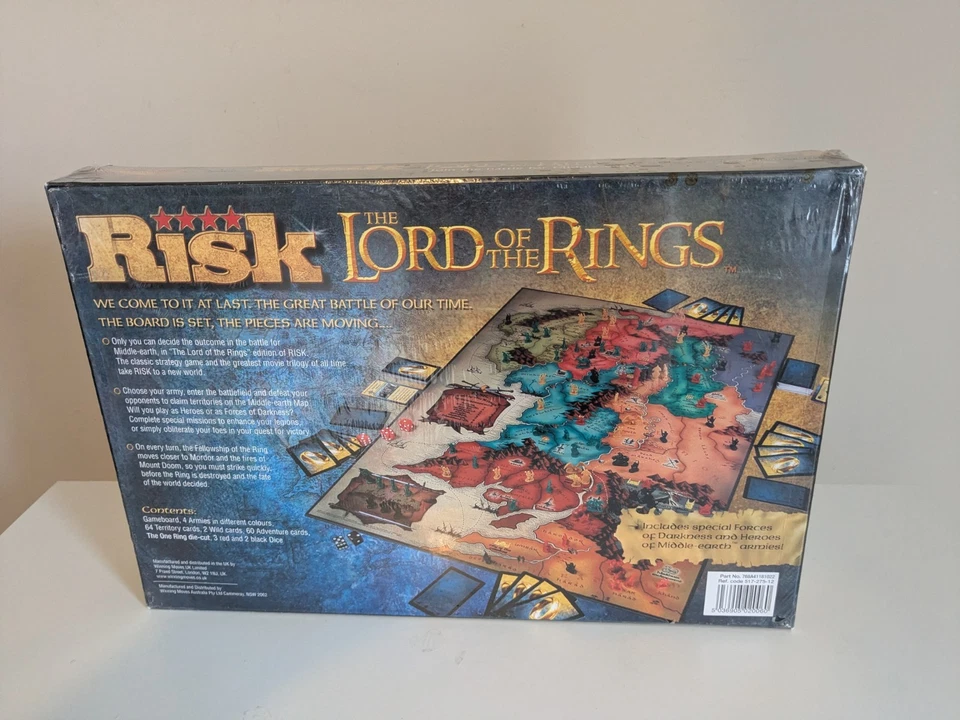 Risk Lord of The Rings - Join The Battle For Middle Earth - Brand New & Sealed  - Image 3 of 4