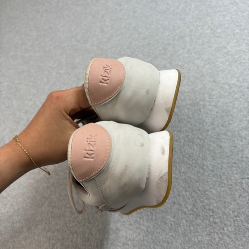 Kizik Shoes Womens Size 9.5 Pink Hands Free Slip On Comfort Casual Sneakers READ - Picture 5 of 10