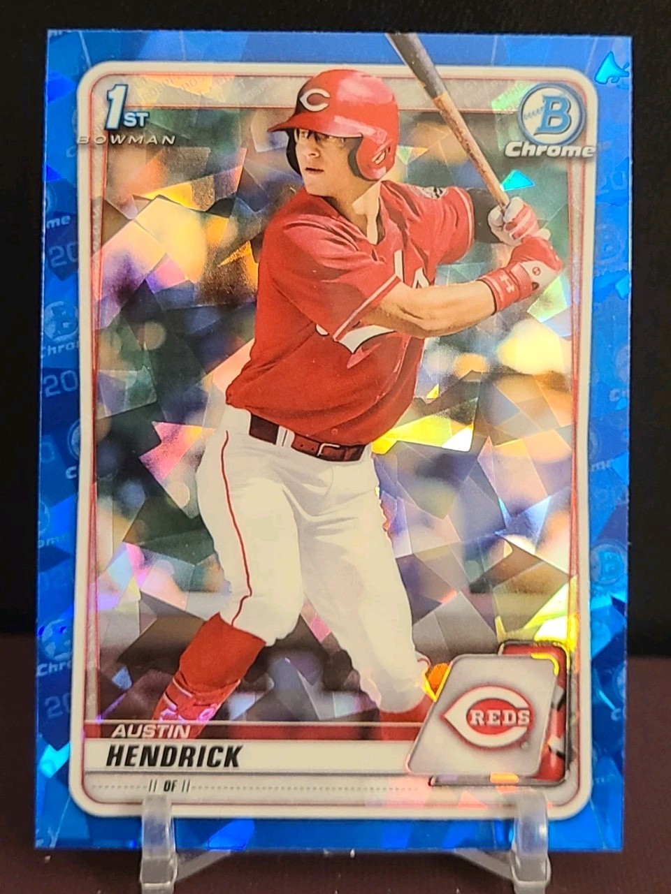 2020 Bowman Draft Sapphire Austin Hendrick #BD-34 1st Bowman RC