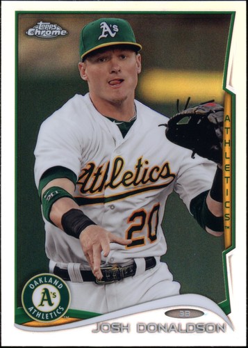 2014 Topps Chrome Josh Donaldson #193 Refractor