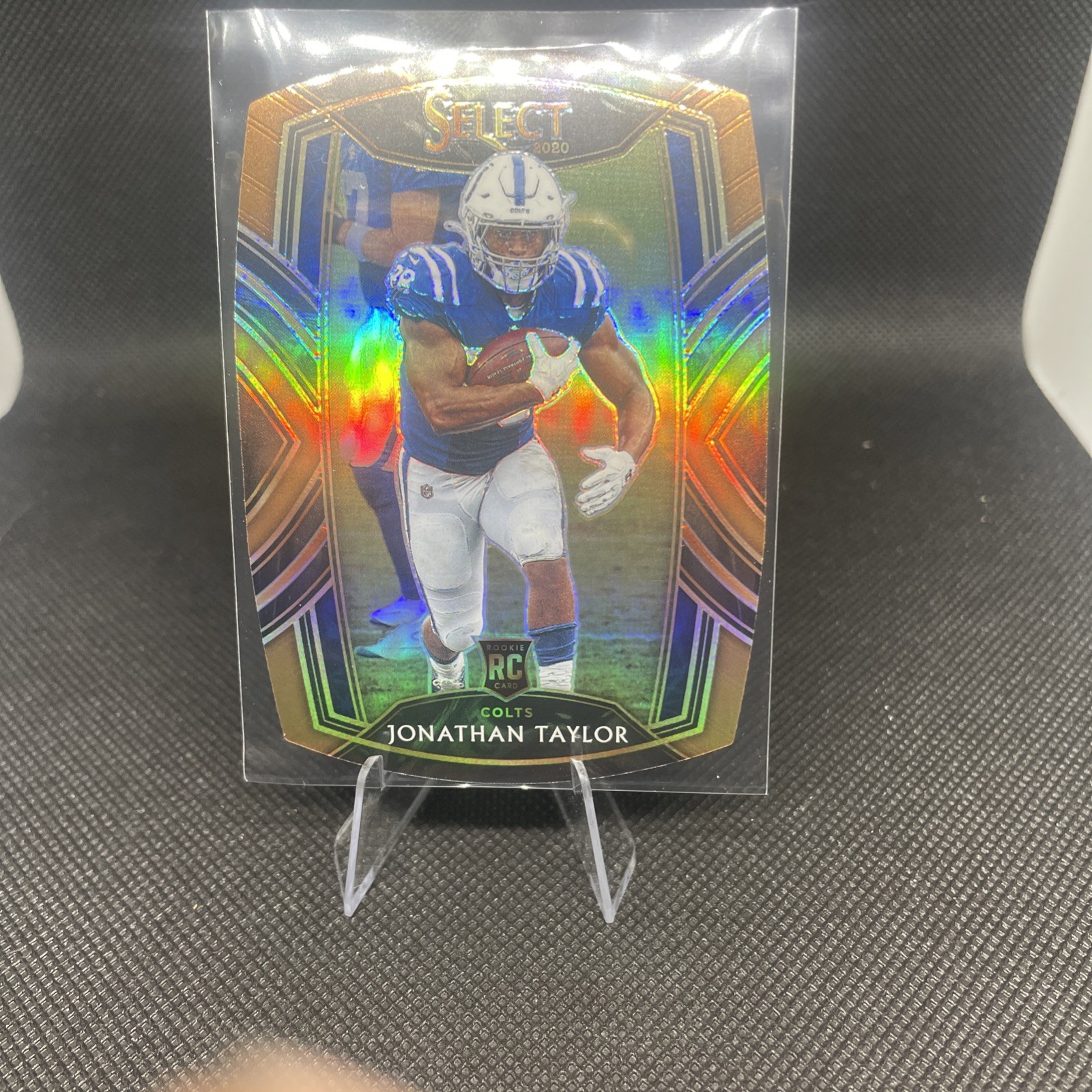 Jonathan Taylor 2020 Select Club Level Copper Die-Cut #/355 Rookie Colts #253
