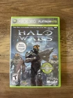 Halo Wars Platinum Hits (Microsoft Xbox 360, 2009) Complete With Manual