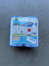 Intex Easy Set Type A/C Pool Filter Replacement Cartridges Twin Pack Swimming