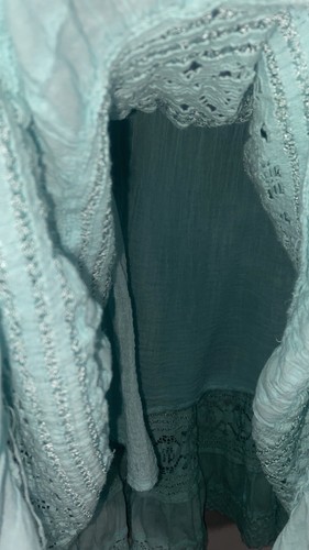 Süßer Optionen Rock klein Maxi Indien Baumwolle Stufen Häkel Fee Grunge Hippie - Bild 3 von 8