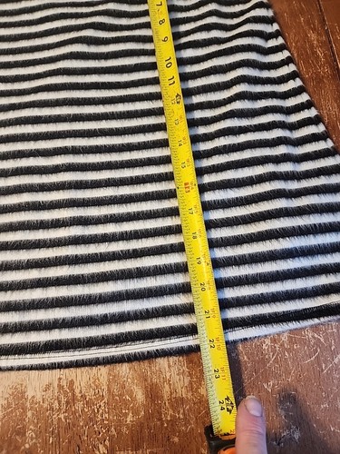 Anthropologie Maeve Damen schwarz weiß gestreifter Rock Größe 10 - Bild 2 von 11