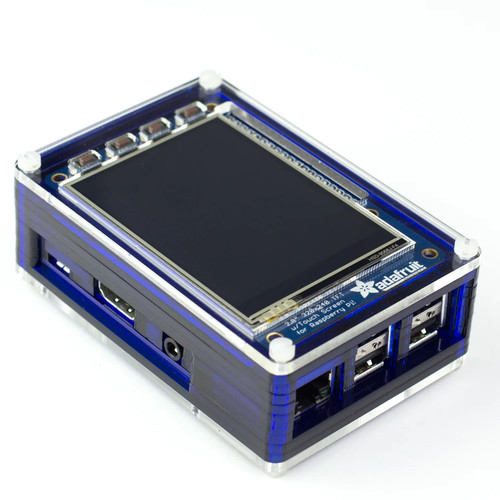 Pimoroni Pibow PiTFT+ CASE / GEHÄUSE für Raspberry Pi 3 3B+ (3 B Plus) - Bild 2 von 5