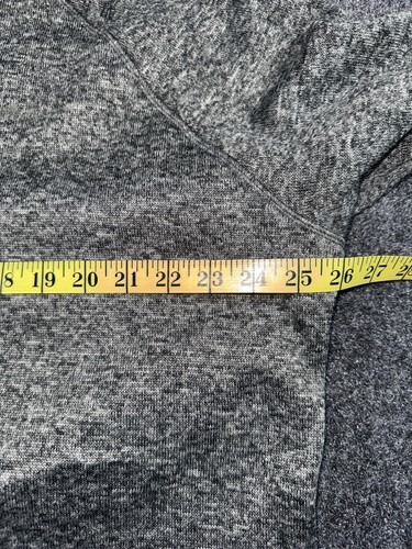Suéter Pullover Polar Gris XXL Alto Exterior Eddie Bauer Para Hombre 1/4 Cremallera - Imagen 6 de 7