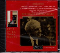 Mozart: Sinfonie K 425 Linzer, Konzert K 451 / Ludwig, Anda, Paumgartner - CD