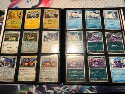 Pokemon 151 - COMPLETE BASE Set & Full Reverse Set, MEW UPC PROMOS, COSTCO COSMO - Picture 11 of 20