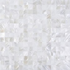 Peel and Stick Backsplash Shell Tiles, Mother of Pearl Self Adhesive Wall Til...