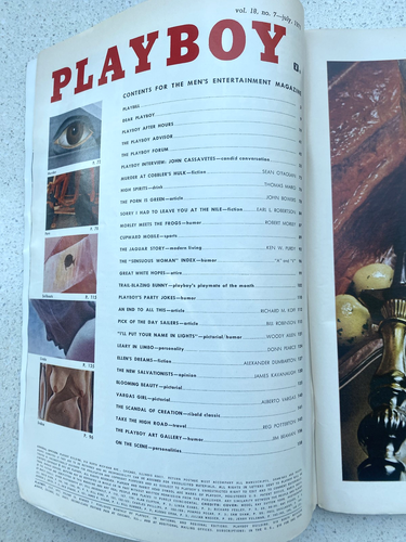 Playboy Magazine July 1971 Number 7 Volume 18 Vintage Rare with Centrefold - Picture 7 of 12