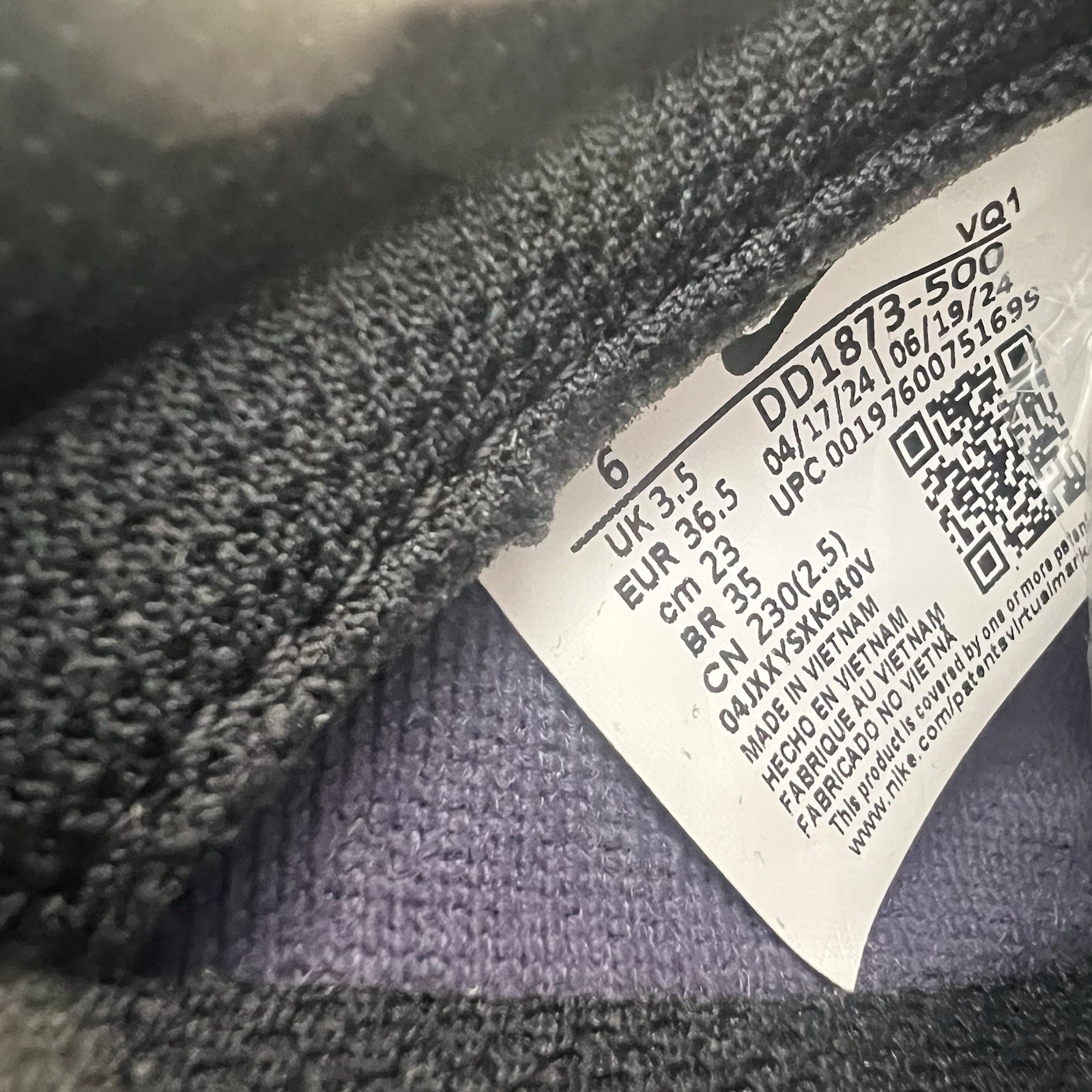 NEW Nike Dunk Next Nature Low Dark Raisin Women Size 6 Sneakers DD1873-500 thumbnail 7