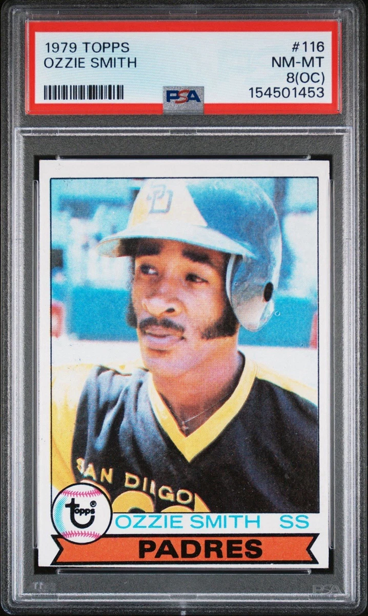 Ozzie Smith Professional Sports Authenticator (PSA) Baseball