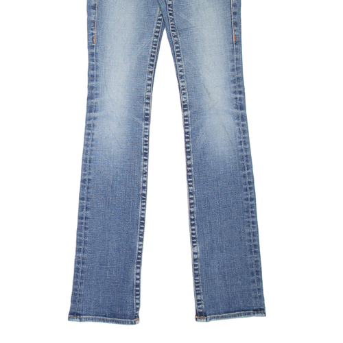 TRUE RELIGION Billy Womens Jeans Blue Slim Skinny Stone Wash W24 L33 - Picture 5 of 6