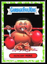 2019 Garbage Pail Kids Green Munchin Mike Tyson 90s Politics & News #5a SP