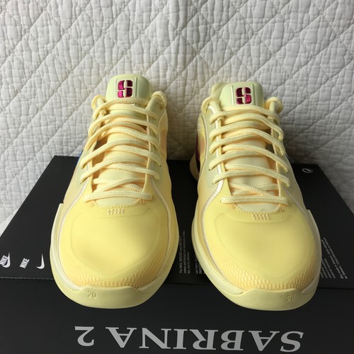 Scarpe da basket Nike Sabrina 2 donna taglia 8 fidati del tuo gioco giallo FQ2174-800 - Foto 5 di 13