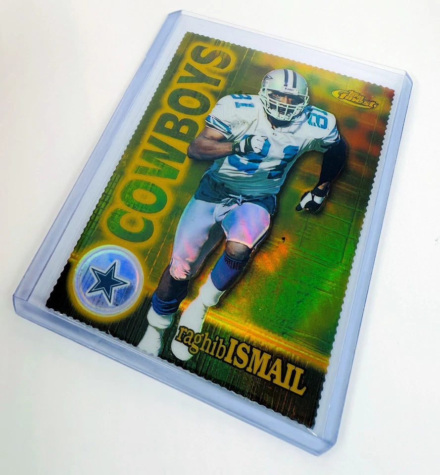 2000 Topps Finest Rocket Ismail Gold Refractor Die-Cut #49 /300 Cowboys SSP - Image 3 of 4
