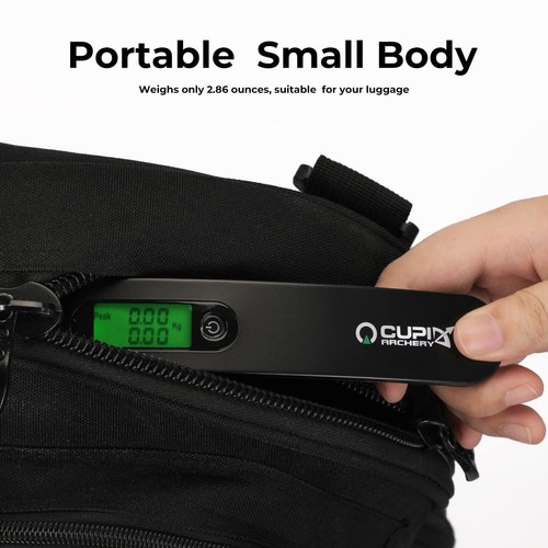 Digital Bow Scale 110 lbs High Precision Archery Bow Scale w Peak/Hold Function - Picture 5 of 6