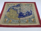 Vintage Traditional Ptolemy's World Map Tapestry 170x134cm