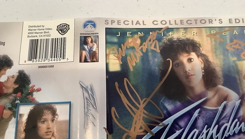 Flashdance 5x Cubierta de DVD firmada por el elenco Adrian Lyne Michael Nouri +++ Autógrafos - Imagen 2 de 8