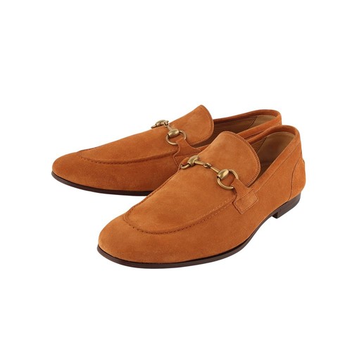 Gucci Jordan Horsebit Suede Loafers 9 34013 121512300 - Picture 3 of 8