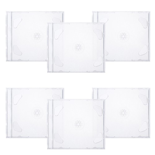 6 Pcs CD-Hülle Aufbewahrungsbehälter Für CD-Halter DVD-Aufbewahrungshüllen - 第 1/12 張圖片