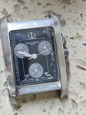 Baume & Mercier Hampton XL 65341 Men's Swiss Used Not Work for