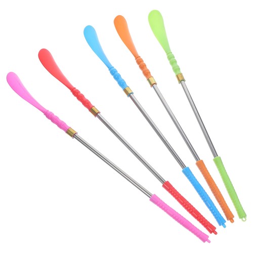5Pcs Travel Shoe Horn Household Shoe Horn Reusable Shoes Horn Metal Shoe - Picture 3 of 12