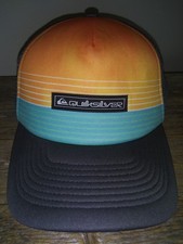 New Quiksilver Trucker Hat - Surfing Beach Outdoor Lifestyle Brand Colorful Cap