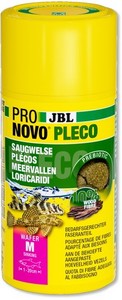 JBL PRONOVO PLECO WAFER M- Futtertabletten mit Holzanteil für Saugwelse 100 ml