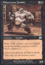 Gluttonous Zombie - Light Play MTG Onslaught