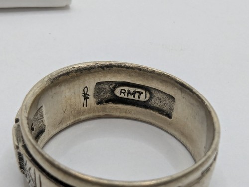 Roderick Tenorio Carolyn Pollack Sterlingsilber 14 K Gold Geschichtenerzähler Ring 9,5 - Bild 7 von 9