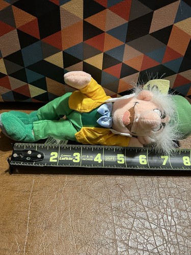 VINTAGE Disney Store Verrückter Hutmacher Sitzsack Plüsch Alice im Wunderland 8 Zoll Spielzeug - Bild 8 von 8