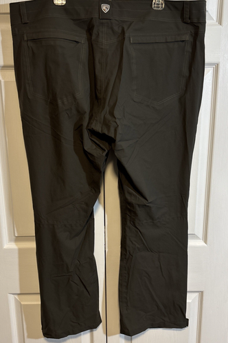 Kuhl Jetstream Rain Pants 5153 Men's 42X30 Green EUC Water Repellant - Picture 5 of 11