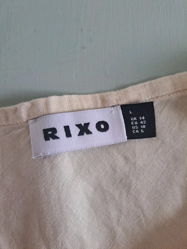 Rixo Crystal Vintage Inspired Skirt With Tonal Embroidery In Top Notch Condition - Picture 12 of 14