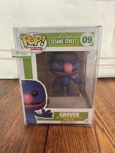 Funko Pop! Sesamstraße (9) Grover Vinyl Figur - Bild 8 von 8