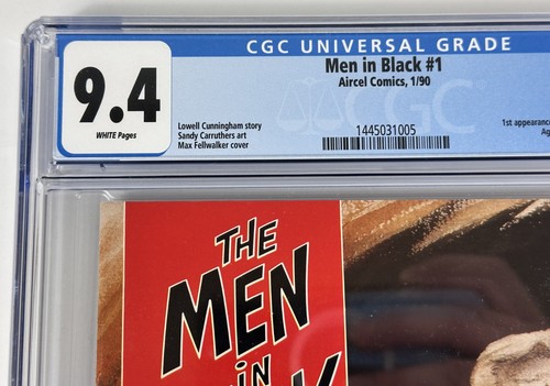 Men in Black #1 CGC 9.4 NM White Pages 1st Appearance of Agent Jay, Kay, & Zed - Bild 4 von 9