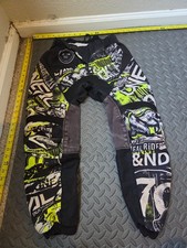 O'Neal Element Series Graphic Print Motorcross Pants Boys Size 12/14 S154