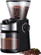 SHARDOR Burr Coffee Grinder Electric 32 Grind Settings Adjustable Timer Cleaning