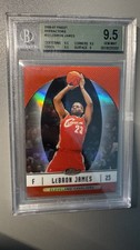 2006-07 Topps FINEST REFRACTORS #22 LEBRON JAMES BGS 9.5