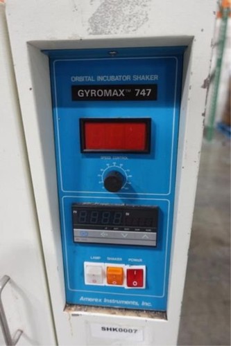 Amerex Instruments Gyromax 747 Orbital Incubator 80°C Laboratory Shaker WARRANTY - Picture 4 of 4